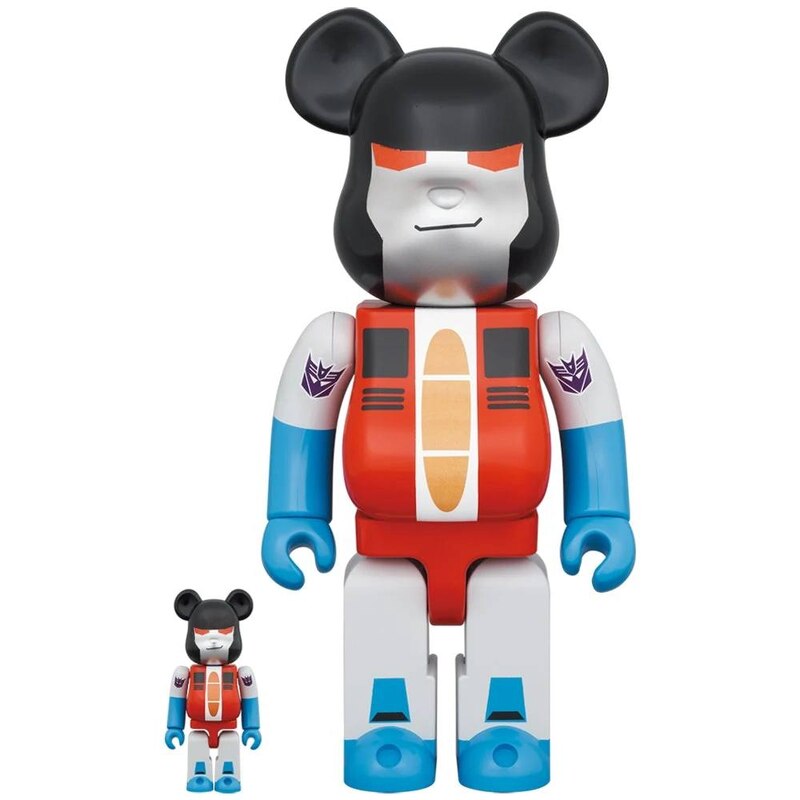 Bearbrick Transformers Bumblebee & Starscream Oversized Editions Official  Images